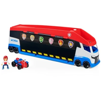 Imagen de Paw Patrol, Patroller transformable con Dos lanzadores de vehículos, Figura acción Ryder y vehículo Juguete Todoterreno, Juguetes para niños a Partir 3 años