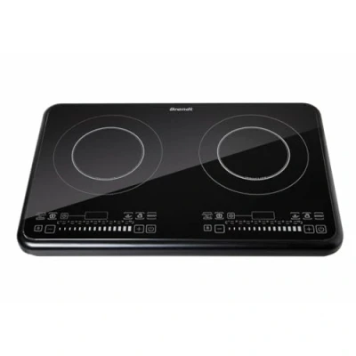 Imagen de Brandt TI2FSOFT Placa de inducción portátil, 3400 W, Negra