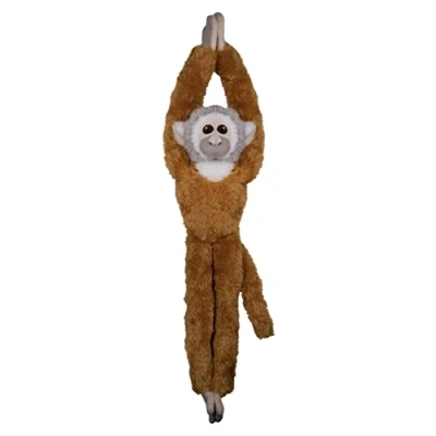 Imagen de Deluxebase EcoBuddiez Tree Huggers Mono Ardilla Peluche Colgante Pequeño de 55 cm Elaborado con Botellas Plástico Recicladas. Este tierno ecológico niños.