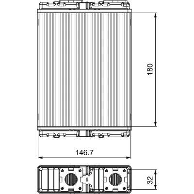 Imagen de VALEO 811557 Radiador de Calefaccion MITSUBISHI: Space Wagon III