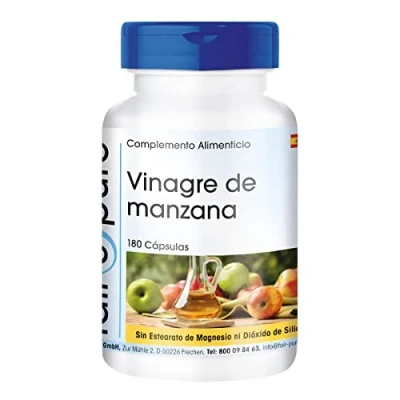 Imagen de Fair &amp; Pure® Vinagre de Manzana en Cápsulas 2000 mg por dosis diaria Vegano Alta pureza 180