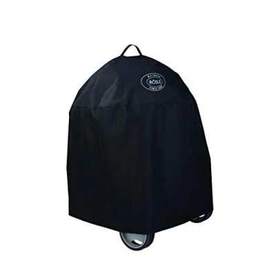 Imagen de Rösle Funda para Barbacoa de carbón nº 1 Sport F50, Belly Protectora poliéster 100%, con práctico Cierre Velcro fijación, Impermeable