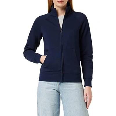 Imagen de Fruit of the Loom SS085M Sudadera, Azul (Deep Navy), XL para Mujer