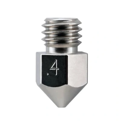 Imagen de Micro Swiss Plated Wear Resistant Nozzle MK8 MakerBot, CraftBot, BQ Witbox, Prusa I3 Hephestos, 0,4 mm