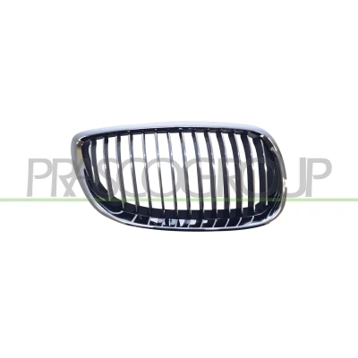 Imagen de BLIC 6502 07 00629916P Parrilla Delante, derecha cromo, negro BMW: 3 Coupé, Cabrio