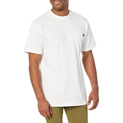 Imagen de Dickies Camiseta Holgada Con Bolsillo Y Manga Corta Hombre, Blanco, S