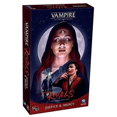 Imagen de Renegade Game Studios Vampire: The Masquerade Rivals Juego de cartas expandible: Justice &amp; Mercy clan, a partir 14 años, 2 4 jugadores, 30 70 minutos