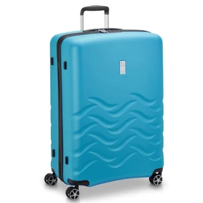 Imagen de MODO BY RV RONCATO Shine Trolley rígido Large 4 Ruedas con TSA, Azul Claro, 77 x 52 31,