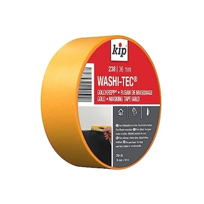 Imagen de Kip Cinta adhesiva Washi Tec de 36 mm x 50 m para pintar y decorar