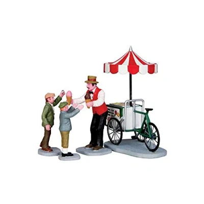 Imagen de Lemax Gelato Cart Set of 4