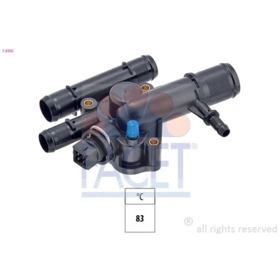 Imagen de FACET 7.8505 Termostato, refrigerante 83 Made in Italy OE Equivalent con junta RENAULT: TRAFIC 2 Kasten, MEGANE 1 Classic, MASTER Kasten