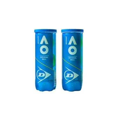 Imagen de Dunlop 2 Botes de Pelotas Tenis Australian Open