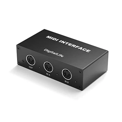 Imagen de DigitalLife Merge II 2i/1o MIDI Box 5 Pin DIN Interface