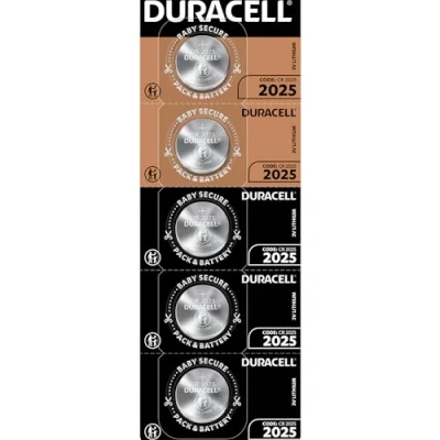 Imagen de Botón Marca DURACELL Modelo Lithium 3V 2025 X5