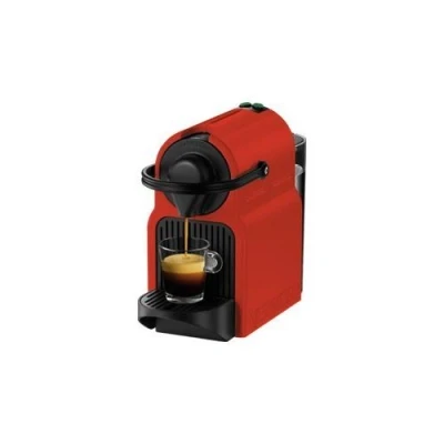 Imagen de Cafetera de cápsulas Nespresso® Krups Inissia XN1005, 1260 W, 19 Bar, 0.7 L, Calentamiento en 25 s, Apagado automático, Rojo