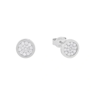 Imagen de s.Oliver pendientes de plata ley 925 las señoras, con zirconia cúbica sinte., 0,8 cm, plata, Viene en caja regalo joyería, 9079155