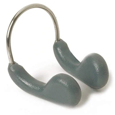 Imagen de Speedo Competition Nose Clip de nariz Unisex Adulto, Gris/metall, Talla Única