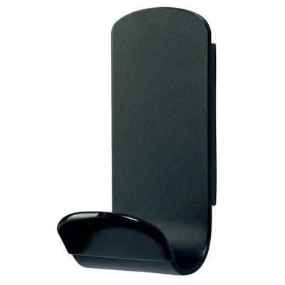 Imagen de Unilux 100340733 Abrigos engancha Puerta de Acero/Caucho Negro