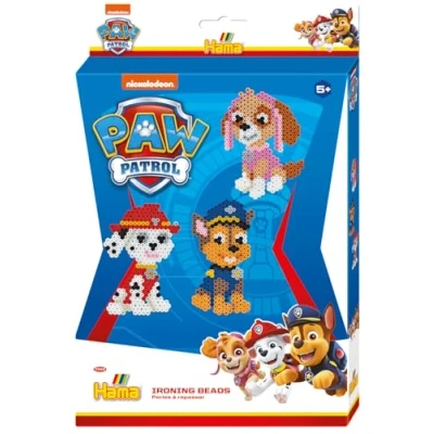 Imagen de Hama Beads 7966 Cuentas para Planchar Paw Patrol, Pequeño Set de Regalo con Aproximadamente 2000 Midi, 5 Mm Diámetro, Niños A Partir Años