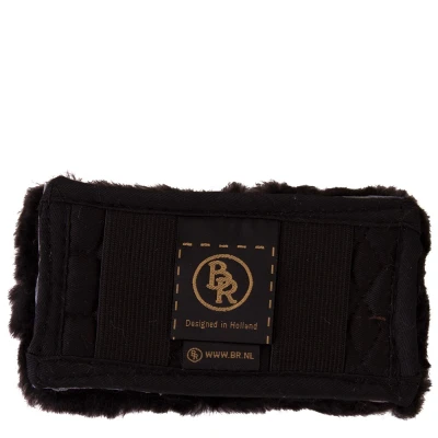 Imagen de BR Protector de cadena barbilla piel oveja 14 Negro