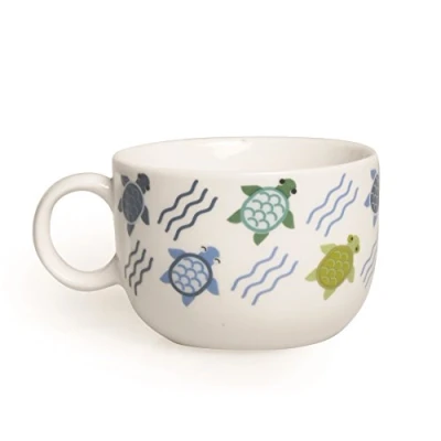 Imagen de Excelsa Taza de té Colección Animals Porcelana Color Blanco 200 ml