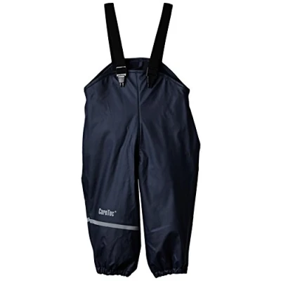 Imagen de CareTec Baby and Kids Waterproof Trousers, Fleece Lined Pantalones de Barro Impermeables y a Prueba Viento, Azul (Dark Navy 778), 74