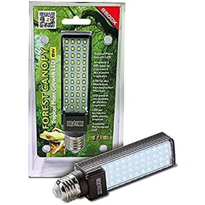 Imagen de Exo Terra Bombilla Led 8W Forest Tropical 6500K 100 g