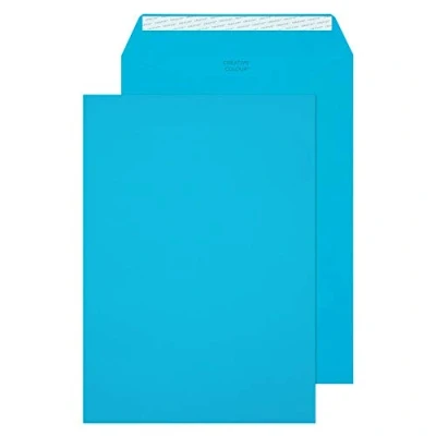 Imagen de Design Range Vibrant 410 Sobre C4 con solapa autoadhesiva (120 g/m², 250 unidades), color azul