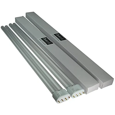Imagen de DuraBulb Paquete de 2 bombillas repuesto UV (ultravioleta) 55 W para filtros y clarificadores UVC estanque