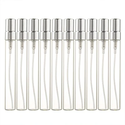 Imagen de Enslz 10 ml unids botella de vidrio atomizador perfume recargable mini muestra prueba frasco fino