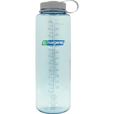 Imagen de Nalgene Sustain Tritan Botella de agua sin BPA hecha con material derivado del 50% residuos plásticos, 48 onzas, boca ancha, espuma mar
