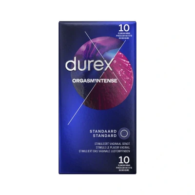 Imagen de Condones Durex Orgasm Intense 10 Unidades