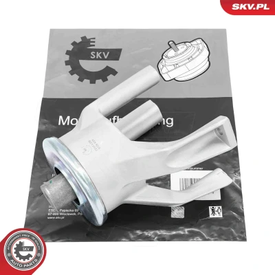 Imagen de ESEN SKV 75SKV215 Soporte de motor posterior Rodamiento Caucho metal 187mm VOLKSWAGEN: Transporter 5, Multivan 5 (7HM, Bus