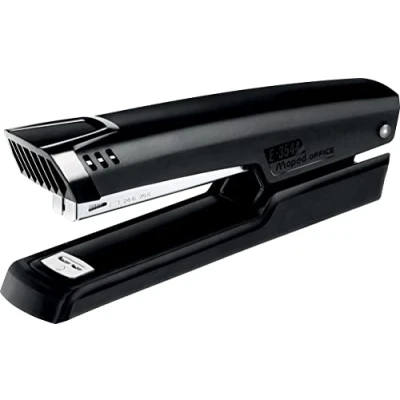 Imagen de Maped Grapadora de Oficina Essentials Metal Full Strip Color Negro Manual Función Claveteado Compatible con Grapas 24/6 y 26/6 Profundidad Grapado 84 mm