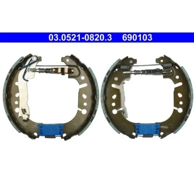 Imagen de ATE 03.0521 0820.3 Zapatas de freno 228 42 con cilindro rueda, accesorios FIAT: Tipo Hatchback