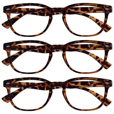 Imagen de UV Reader Marrón Carey Gafas De Lectura Valor Pack 3 Estilo Diseñador Hombres Mujeres UVR3PK014 +1,50