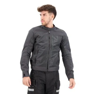 Imagen de Revit Eclipse 2 Chaqueta Textil de Motocicleta (Black,XXL)