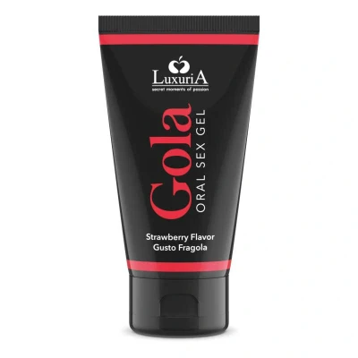 Imagen de LuxuriA Garganta Oral Pleasure Lubricante Comestible Fresa 50 ml