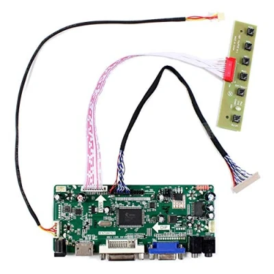 Imagen de VSDISPLAY HDMI DVI VGA Audio LCD Placa de Trabajo para Pantalla 15 Pulgadas 1024X768 G150XGE L04 20 Pines
