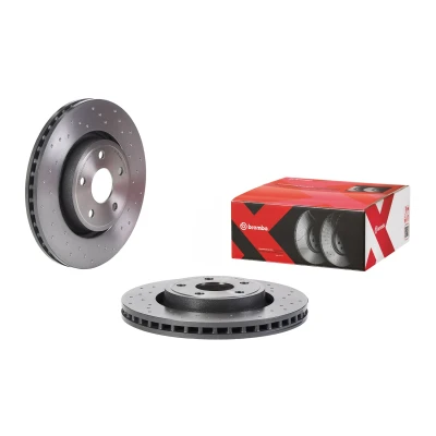 Imagen de BREMBO 09.N236.2X Disco de freno 350 32 6 perforado/ventil. int. revestido JEEP: GRAND CHEROKEE 4