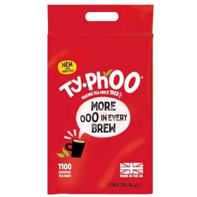 Imagen de TYPHOO TEA Té verde, 1100 bolsitas