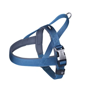 Imagen de Nobby Arnés Noruego Classic Preno Royal, Azul, L: 60 76 cm + 46 cm, Ancho: 25/35 mm, 1 Pieza