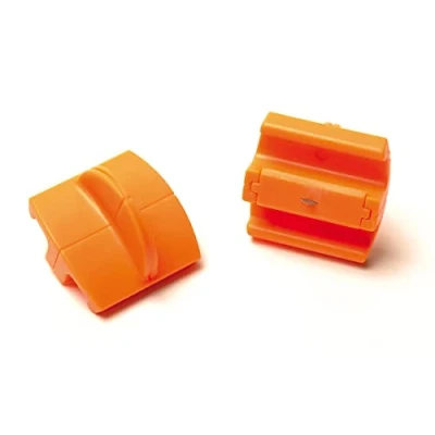 Imagen de Original Fiskars Cuchillas de repuesto para máquinas corte papel, 2 unidades, recto, High Profile TripleTrack, Naranja, 1003904