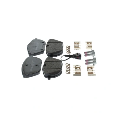 Imagen de BOSCH 0 986 460 116 Juego de pastillas freno Low Metallic con contacto avisador desgaste VOLKSWAGEN: Transporter 6, Multivan 6