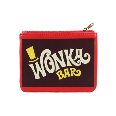 Imagen de Half Moon Bay Wonka Monedero para Mujeres y Hombres Soporte Ideal Tarjetas de crédito Billetera Dinero pequeño Inspirado en Bar Recuerdos película