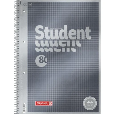 Imagen de Brunnen 1067174 Bloc de notas Student Premium Duo, portada calidad con efecto metálico A4