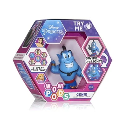 Imagen de WOW! PODS Colección Disney Princess Genio Figura Coleccionable con luz y Sensor de Movimiento (Deqube 918DCL100504)