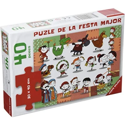 Imagen de Puzle de la Festa Major, El: 1 (Els puzles MINI)