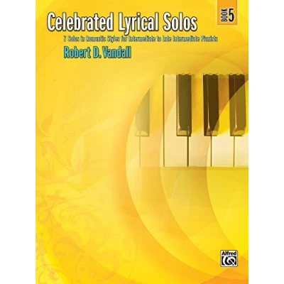 Imagen de Celebrated Lyrical Solos Bk 5: 7 In Romantic Styles For Intermed