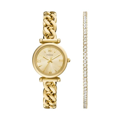 Imagen de Fossil Reloj Analógico para Mujer de Cuarzo con Correa en Acero Inoxidable ES5387SET